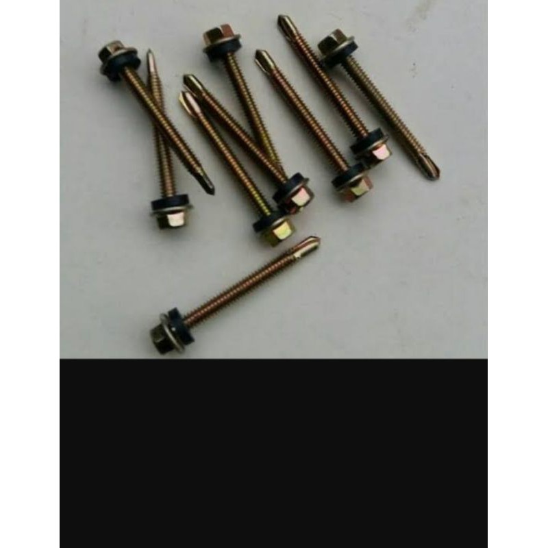 sekrup baut roofing atap fiber 3cm 5cm