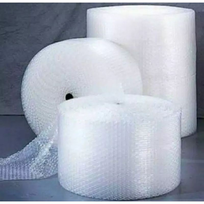 

Bubble wrap pengaman tambahan