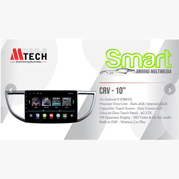 Mtech Head Unit Android Honda CRV 2012 Mobil