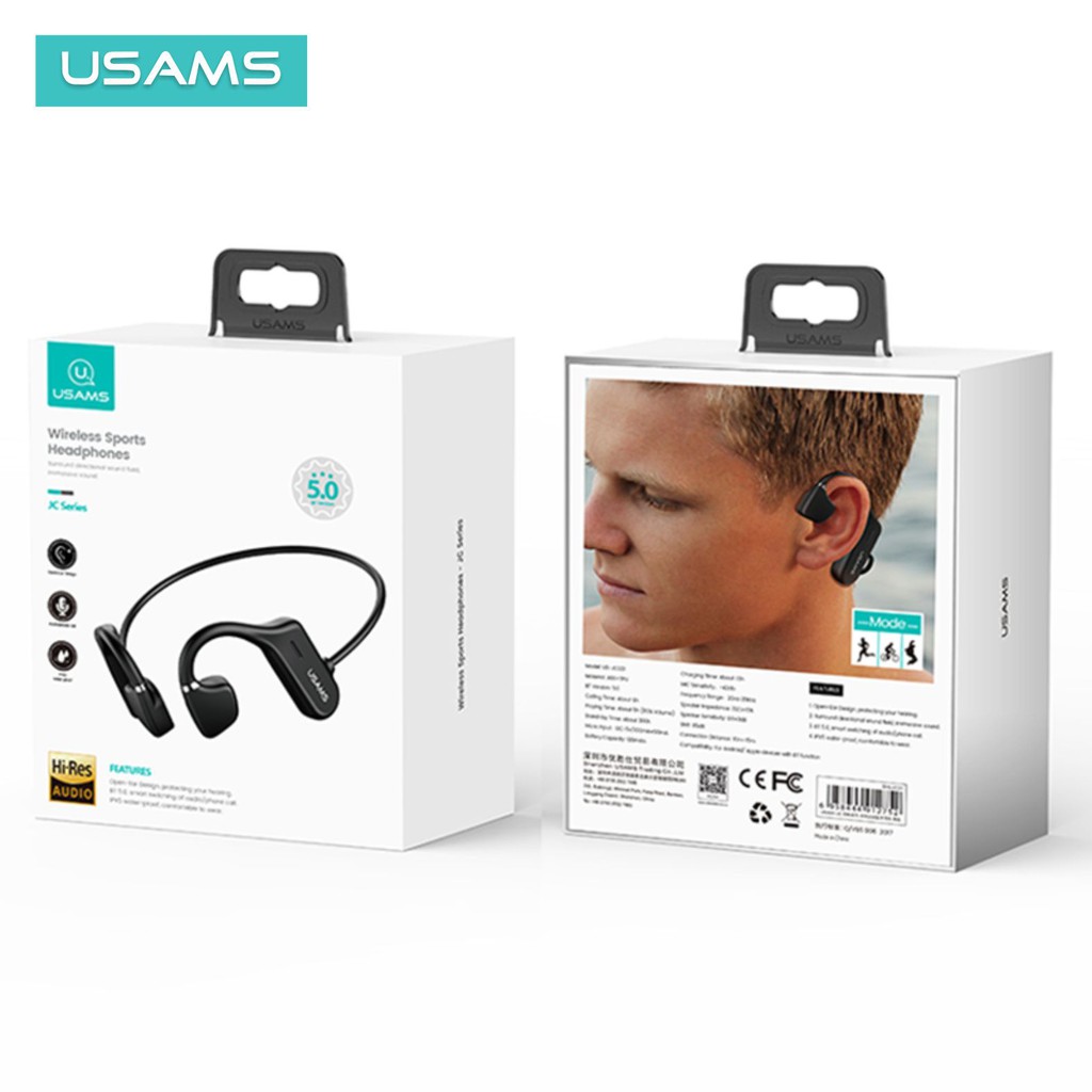 USAMS JC001 Headphone Wireless Bluetooth Open Ear BT5.0