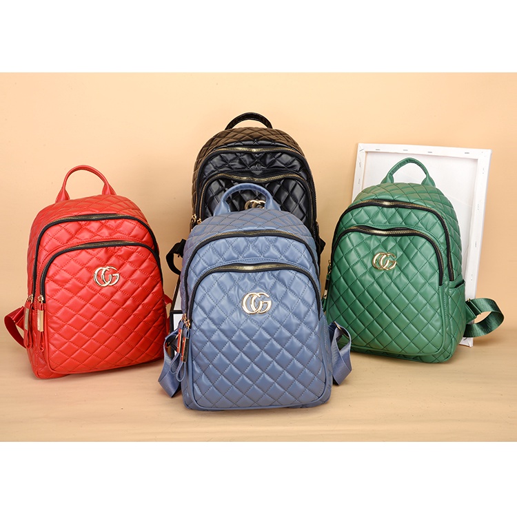 ( 2PC BISA  1KG ) GTBI998876078 New Arrival  !!!  Tas  Ransel Wanita Import  Tas Backpack  Terbaru