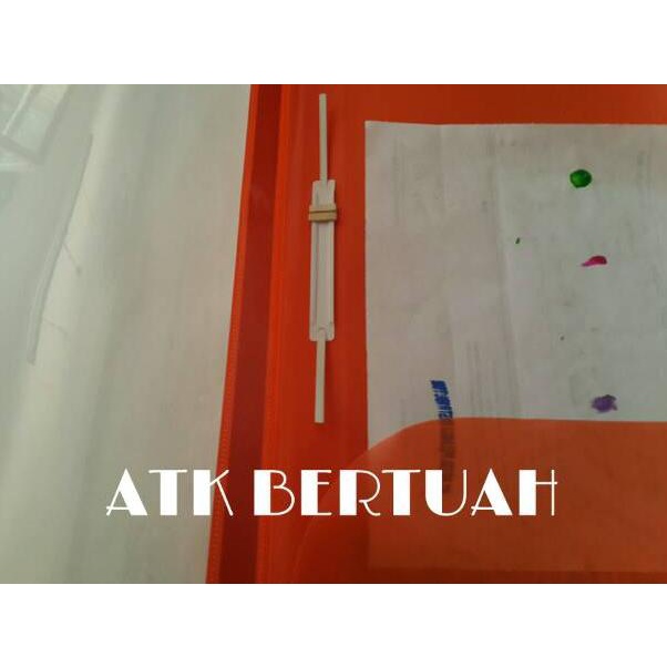 BUSINESS FILE FELIX FOLIO F4 A4 MAP PLASTIK KERTAS BOLONG 2 DUA PENJEPIT SNAIL FASTENER ➨ 35