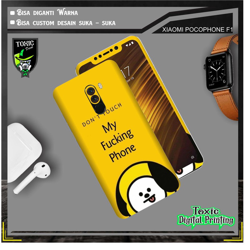 GARSKIN SKIN HP Xiaomi Pocophone F1 KUNING