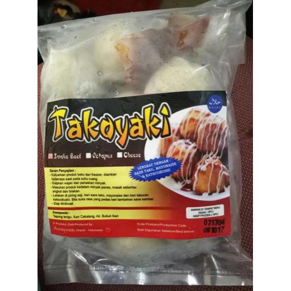 

ENAK Takoyaki Smoked Beef BANYAK RASA