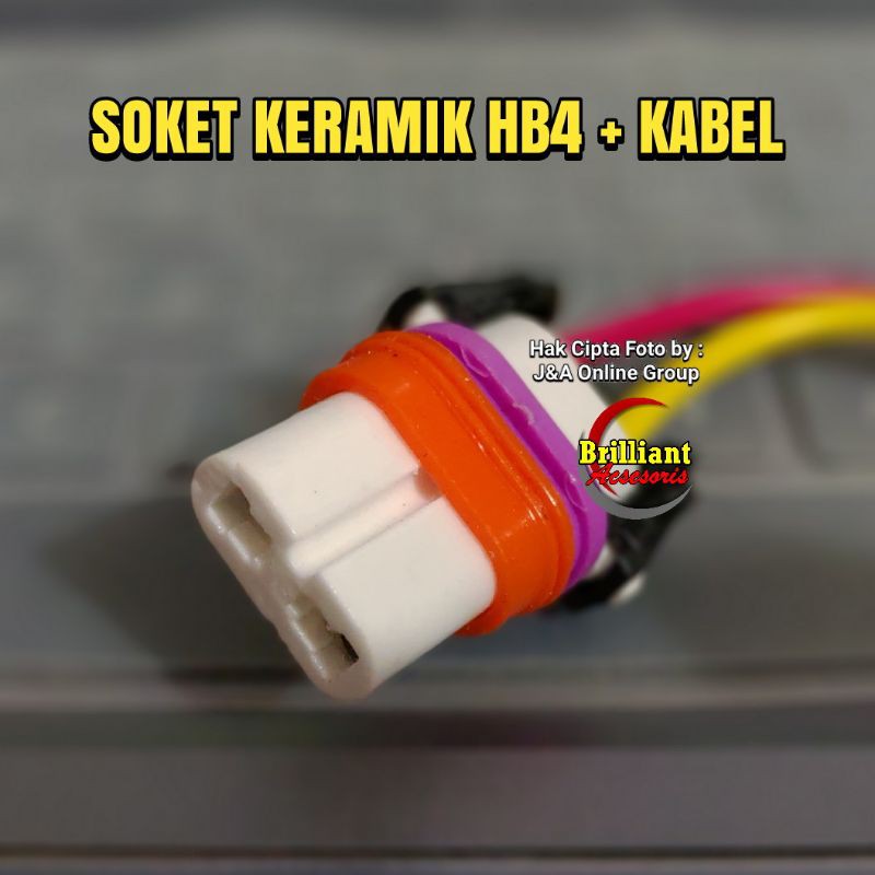 Soket Lampu Mobil - H3 / H4 / H7 / H8 / H9 / H11 / H16 / Hb3 / Hb4 / H27 - Harga pcs