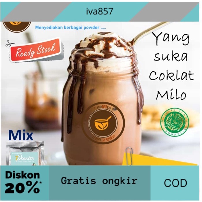 

PROMO Bubuk Minuman 7 Powder rasa Choco Milo - Mix 1kg GRATIS ONGKIR