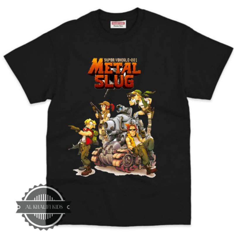 KAOS ANAK GAME METAL SLUG BAHAN PREMIUM