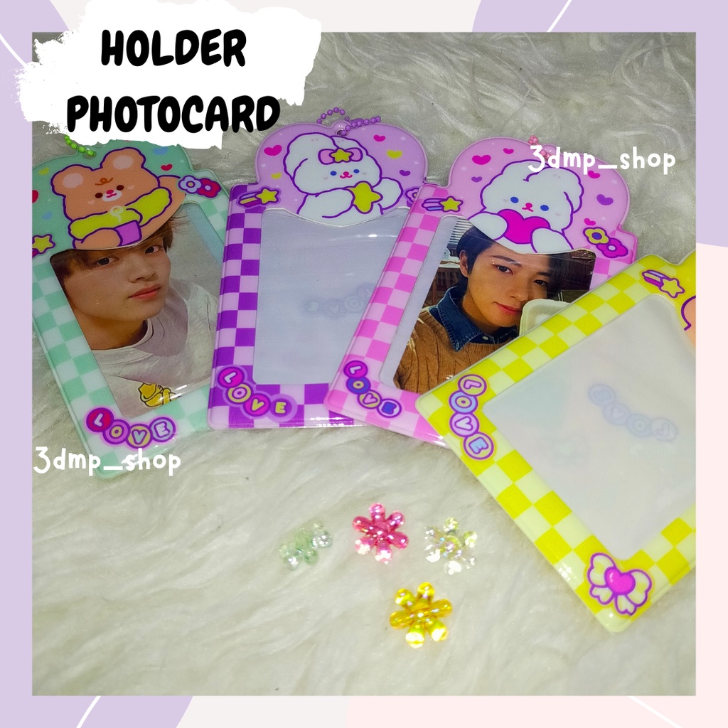 Holder Gantungan Kunci Keychain Photocard