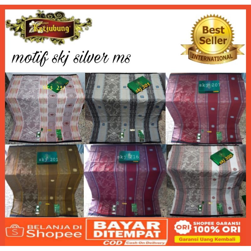 Sarung KETJUBUNG/KECUBUNG MOTIP SKJ SUTRA MESREZ