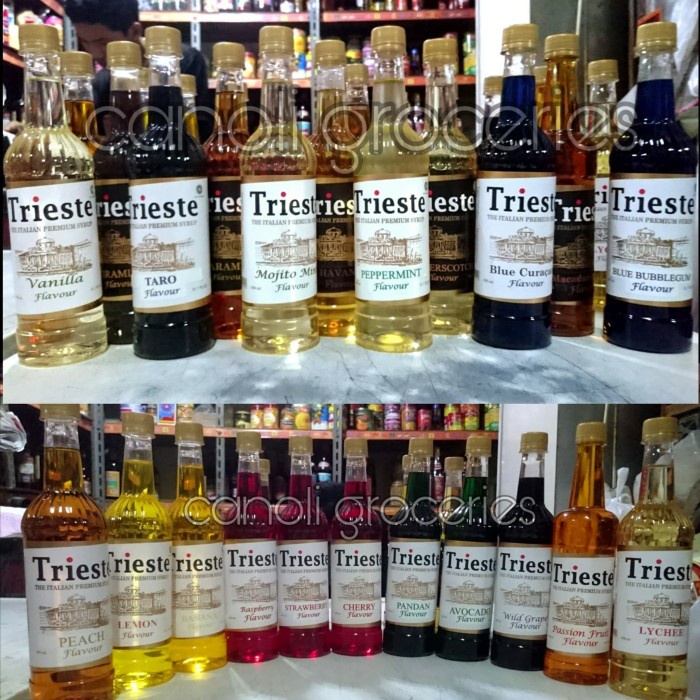 

SIRUP- TRIESTE SYRUP -SIRUP.