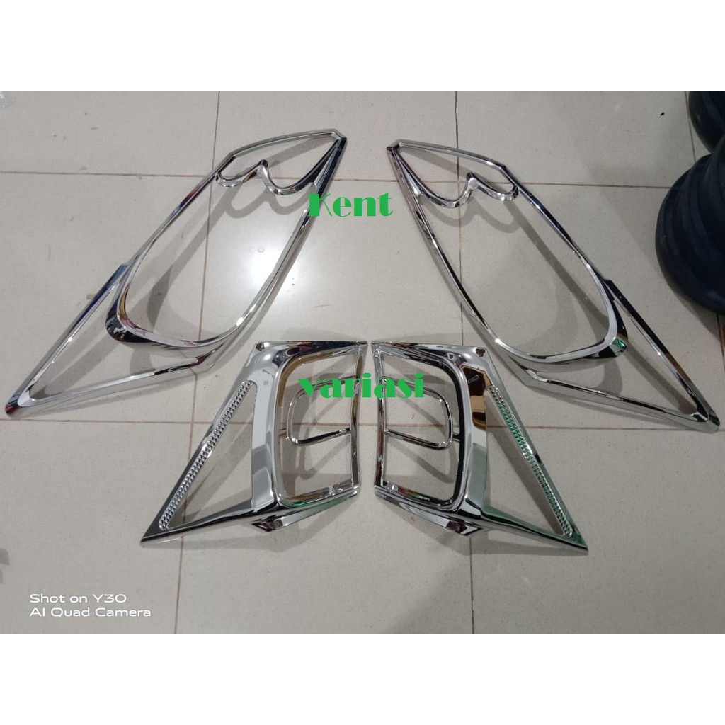 Paket Garnish Depan Belakang New Freed Chrome JSL