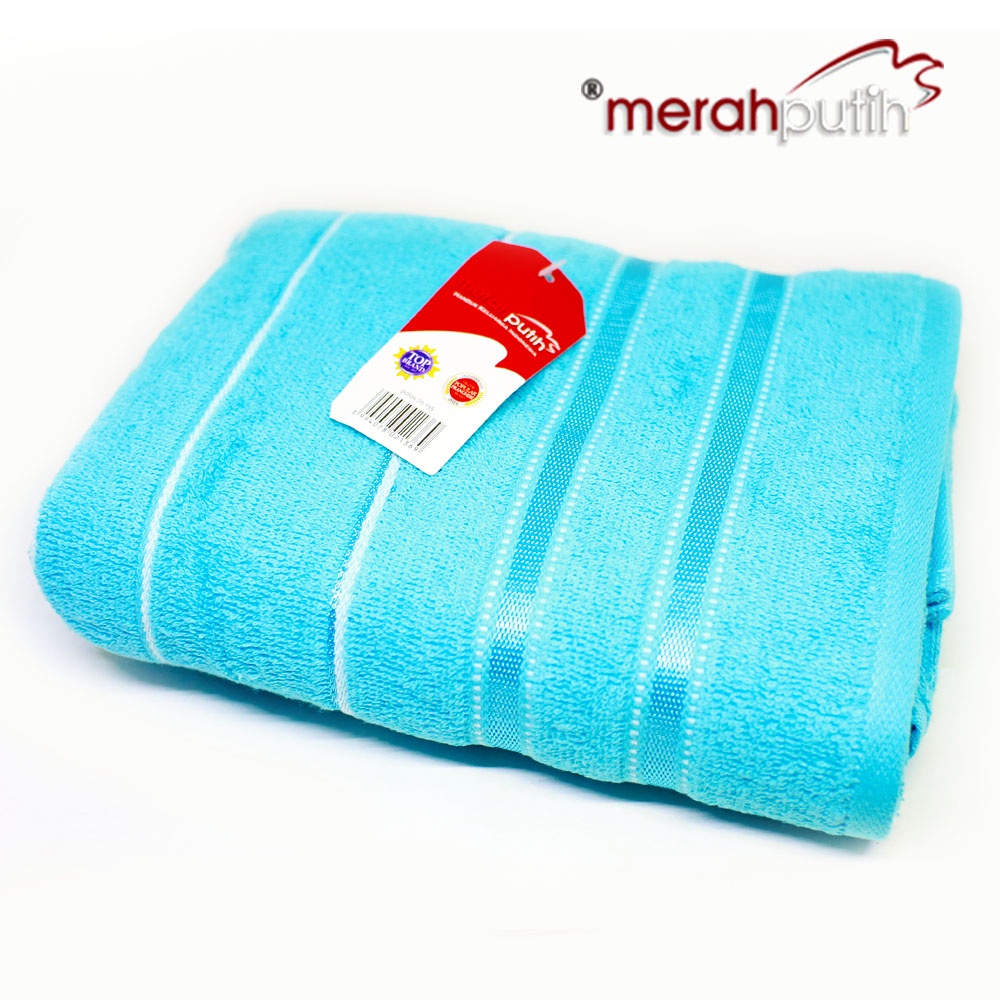 FM - Handuk Merah Putih Polos 70 x 135 cm cotton combed