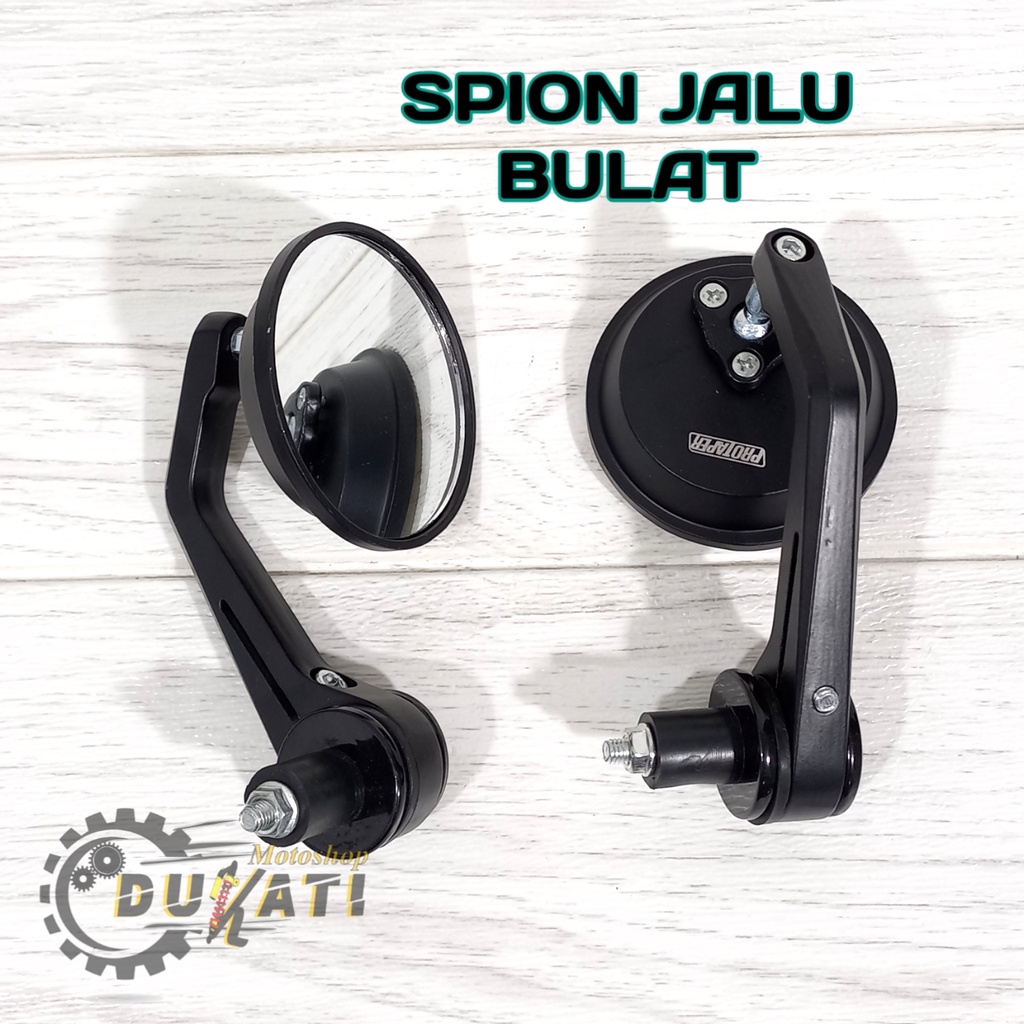 Spion Jalu Bulat Kaca Bening NMAX PCX XMAX VIXION BEAT MIO VARIO SCOOPY