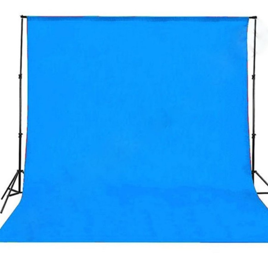 Background Kain 3 x 2.5 meter /Biru Muda