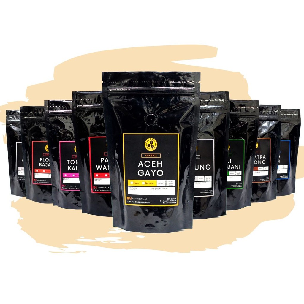 

Kopi Arabica Kemasan 200 - 250 gram