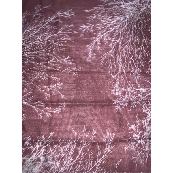 SEGIEMPAT VOALDENAY KW PREMIUM / HIJAB JILBAB SQUARE VOAL MOTIF LASER CUT-Motif 42