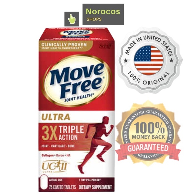 Schiff Move Free Joint Health Ultra Triple Action isi 75 Tablets