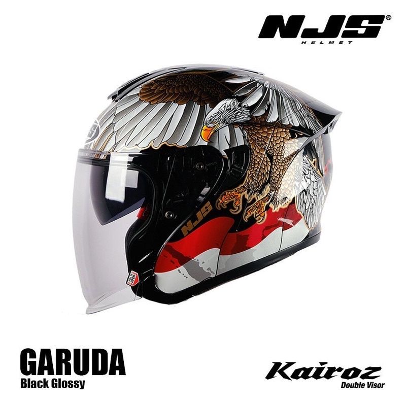 HELM NJS KAIROZ GARUDA ORIGINAL