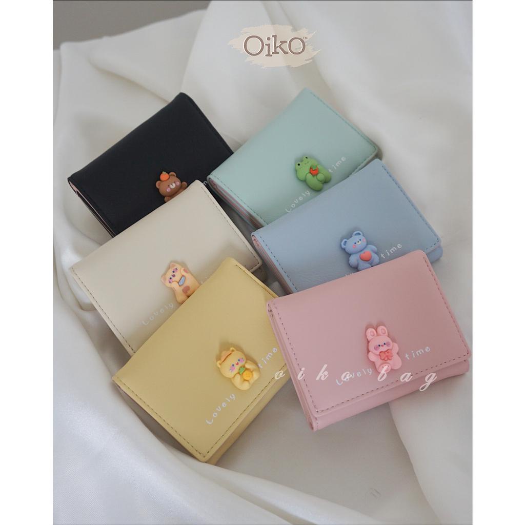 DOMPET WANITA KECIL OIKO LOVELY WALLET / DOMPET LIPAT / CARD HOLDER / DOMPET KARTU / DOMPET LUCU