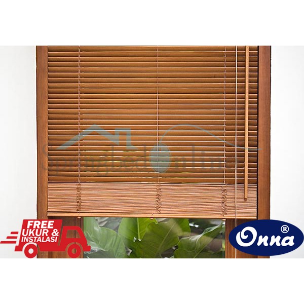 Wooden Blinds by Onna - Free Ukur