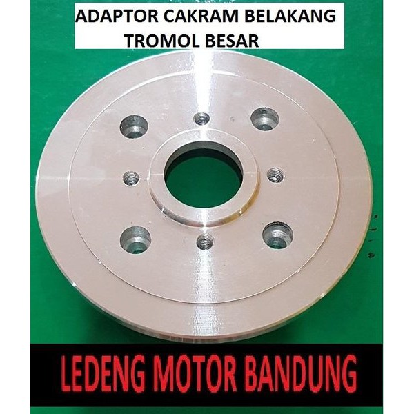 Adaptor Cakram Belakang Jupiter MX Vixion Byson Scorpio Tiger Mega-pro Tromol Besar