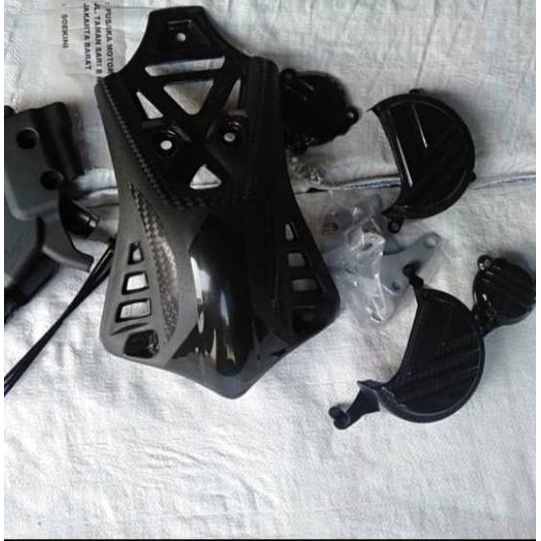 ◙ Tutup Mesin Klx 150 Full set Dtracker 150 Klx Bf Klx S Klx L Engine Guard Klx Cover mesin Klx ♥