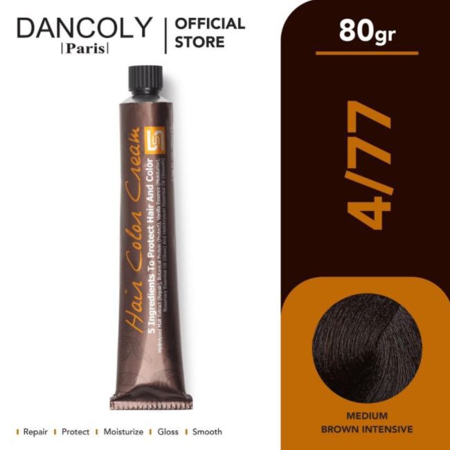 ☘️Yuri Kosmetik☘️ Dancoly Hair Color Cream / Cat Rambut 80gr (3)