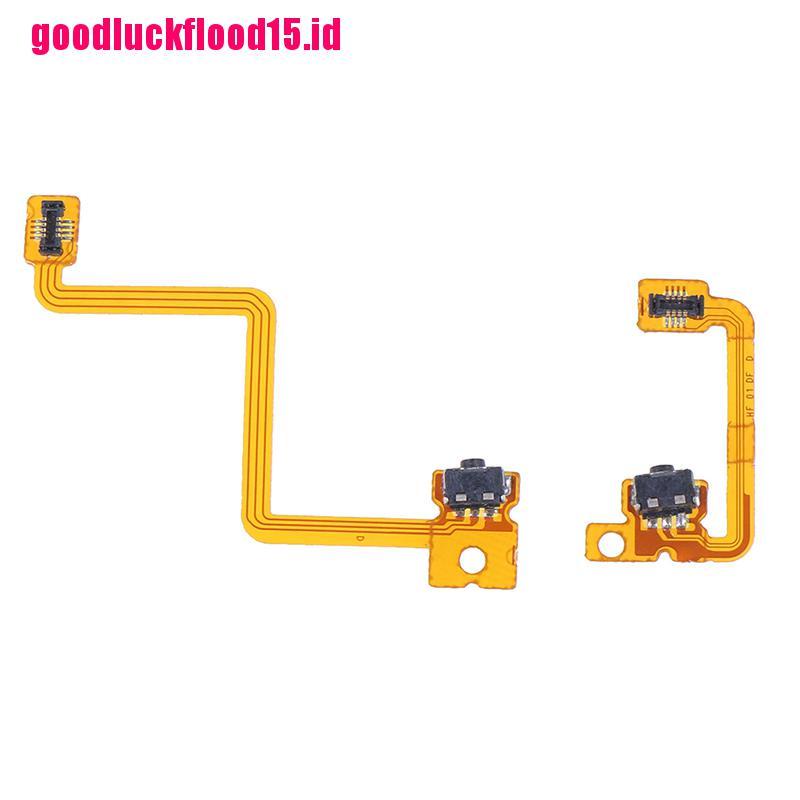 {LUCKID}For Nintendo 3DS repair left right switch L/R shoulder button with flex cable