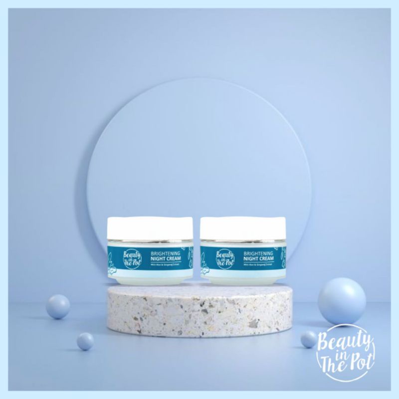 [MEDAN] Beauty in the pot night cream/krim malam