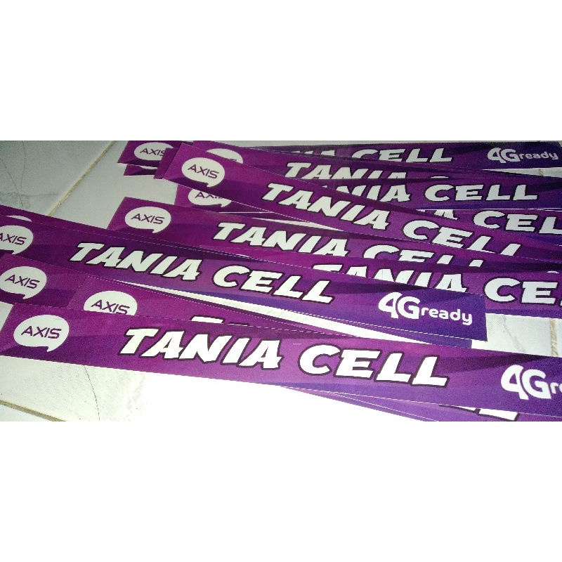 Stiker Etalase Konter / Toko Murah + Laminasi ( Minimal 15 Pcs ) - DIMENSI ADV-3