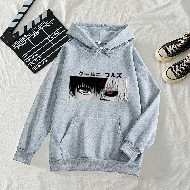 Sweater KANEKI EYES V1 Oblong / Hoodie Anime TOKYO GHOUL EYES KANEKI V1 Jumper