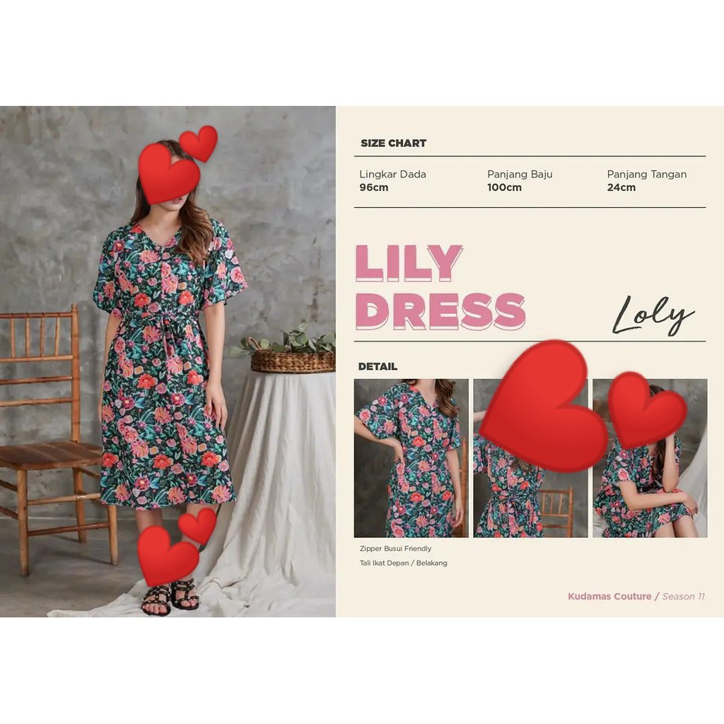 Daster Kudamas Couture KMC XI Lily Dress