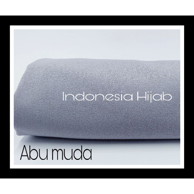 PASHMINA Diamond Premium 170 X 75 cm Jahit Tepi BUKAN DI NECI-Abumuda