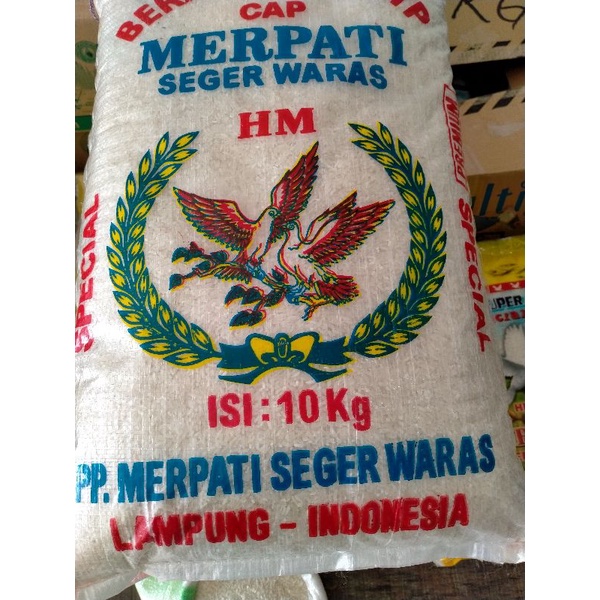 

Beras Merpati Putih 10kg Enak wangi putih pulen