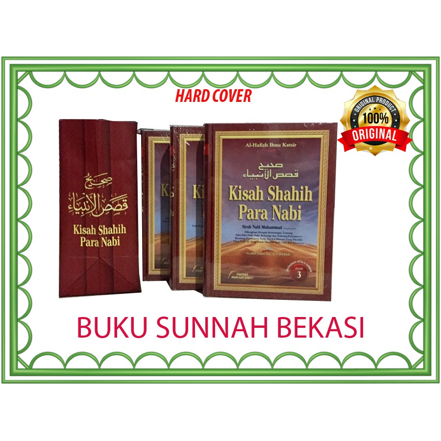 1 SET ( ISI 3 BUKU ) KISAH SHAHIH PARA NABI | PUSTAKA IMAM SYAFII