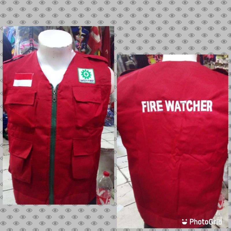 rompi k3 merah#rompi safety
