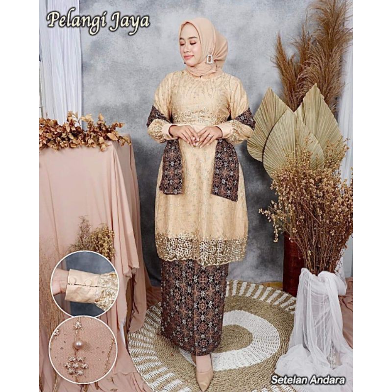 kebaya (stelan andara) pelangi jaya