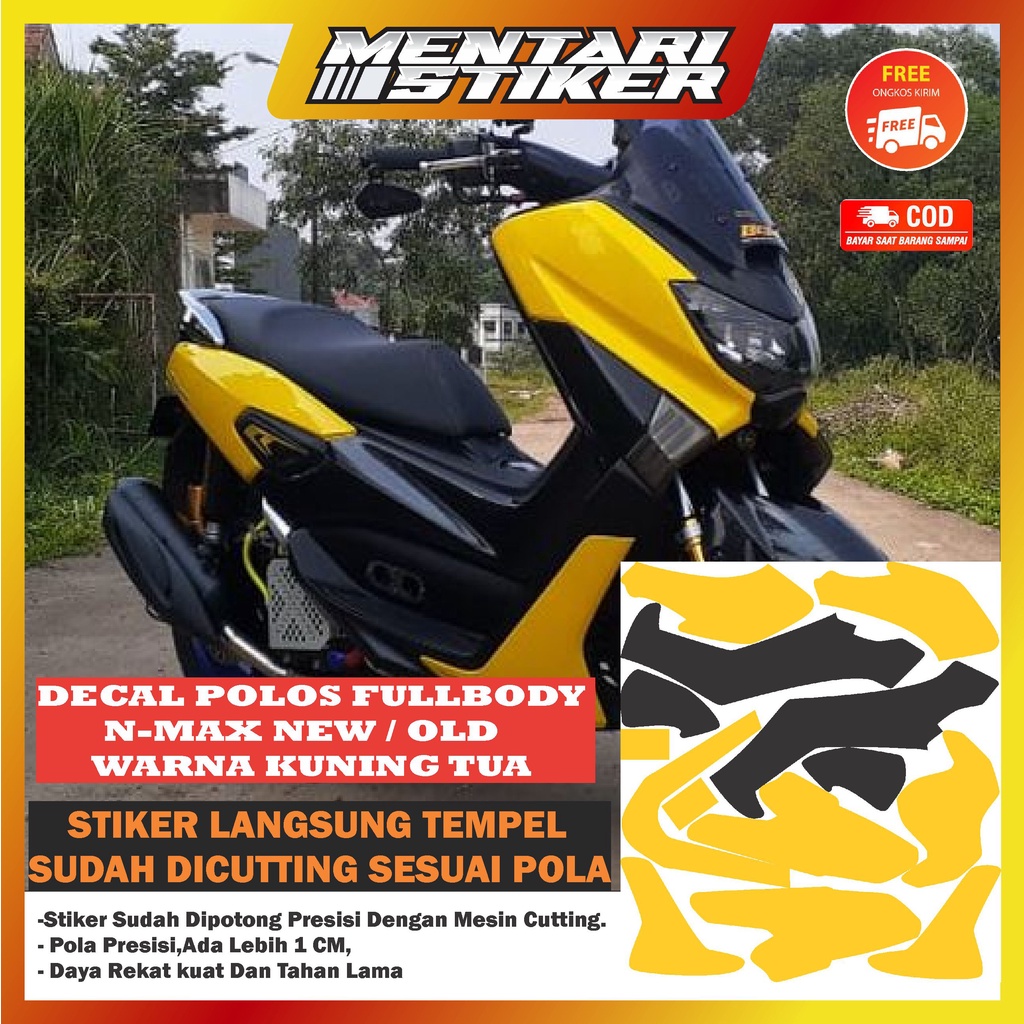 Decal Nmax Polos / Skotlet Nmax Polos Full Body / Skotlet Nmax New / anti gores nmax