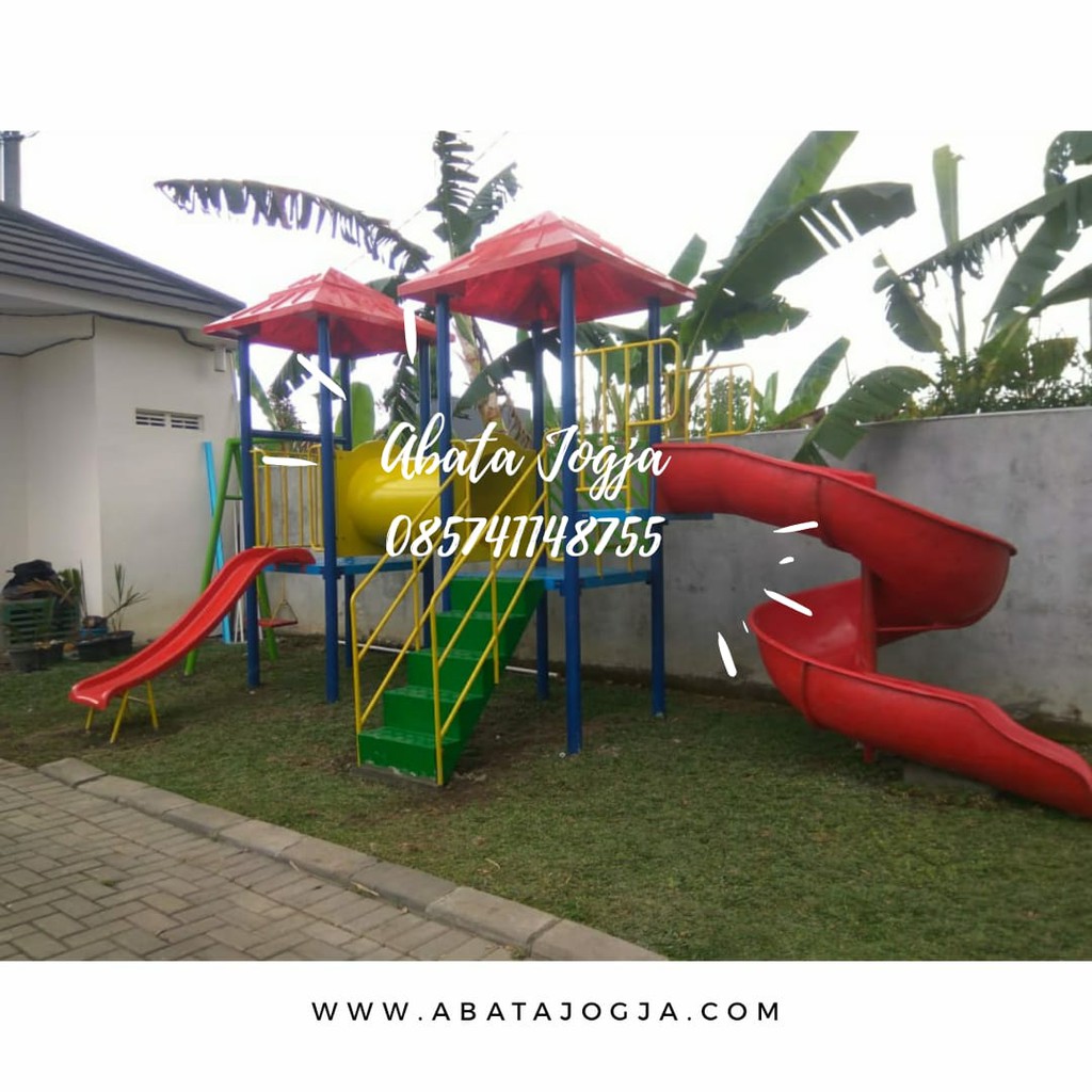 Waterpark Playground Fiber Outdoor Taman Type CS 013 ABATA