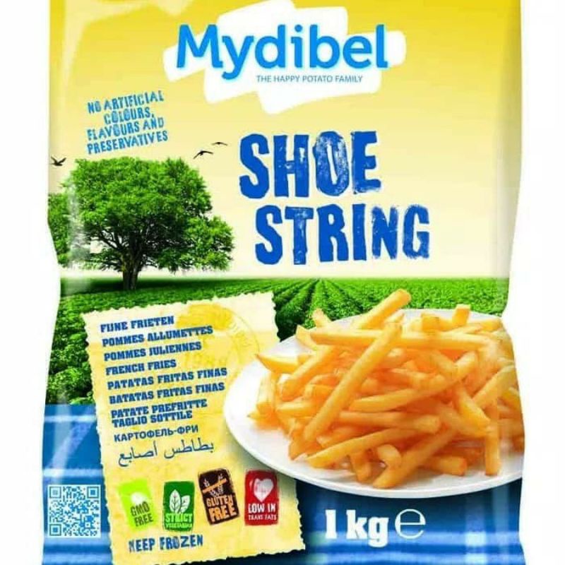 

Promo !! My Dibel Shoestring Kentang Premium Nidia 1 Kilogram ( FAST DELIVERY WAJIB )