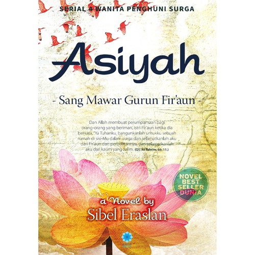 Buku Asiyah Sang Mawar Gurun Firaun/ Novel Islam/ BestSeller