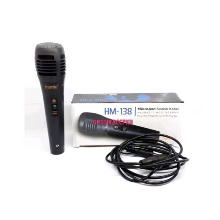 Mic Microphone Mikrofon Karaoke HES HS 138 murah meriah