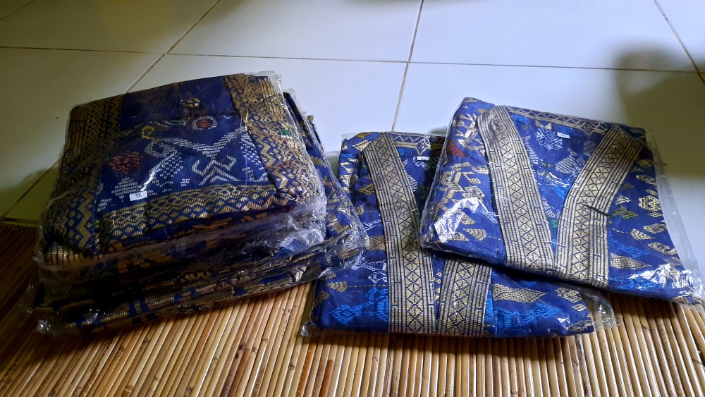 Baju Kemeja Batik 026 276 Pjg Hem Atasan Pria Panjang Seragam Jumbo Xxl Xxxl 4l 5l