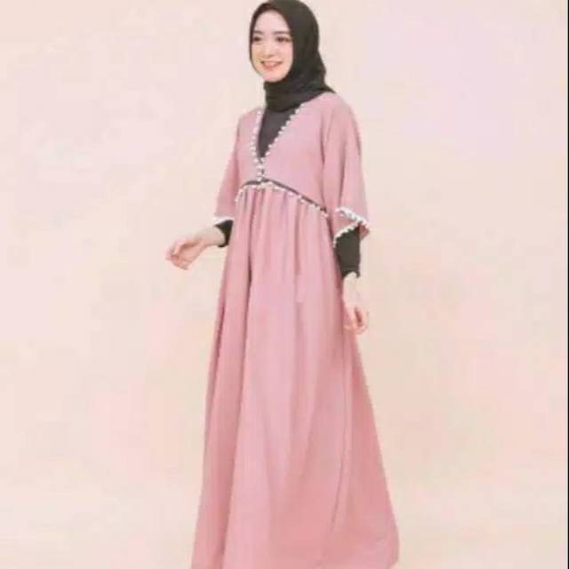 DRESS POM POM / POM POM DRESS / OBRAL MURAH