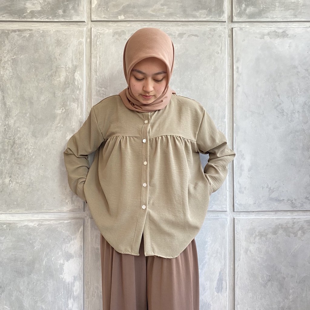 FLOWY BLOUSE CRINKLE AIRFLOW PREMIUM