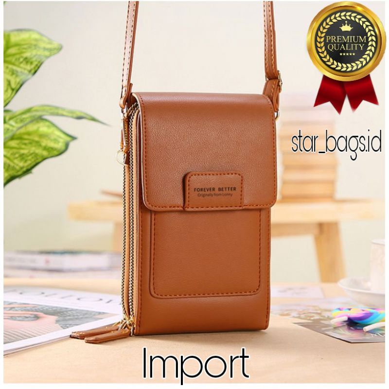 Promo Tas Sling Hp Import Kulit Terbaru Premium Branded Tas Selempang Hp Wanita Import Slempang Hp D