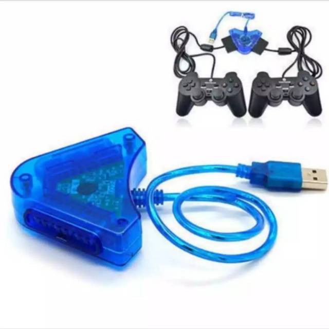 Converter Joystick USB to PS2 Double PC Double Player