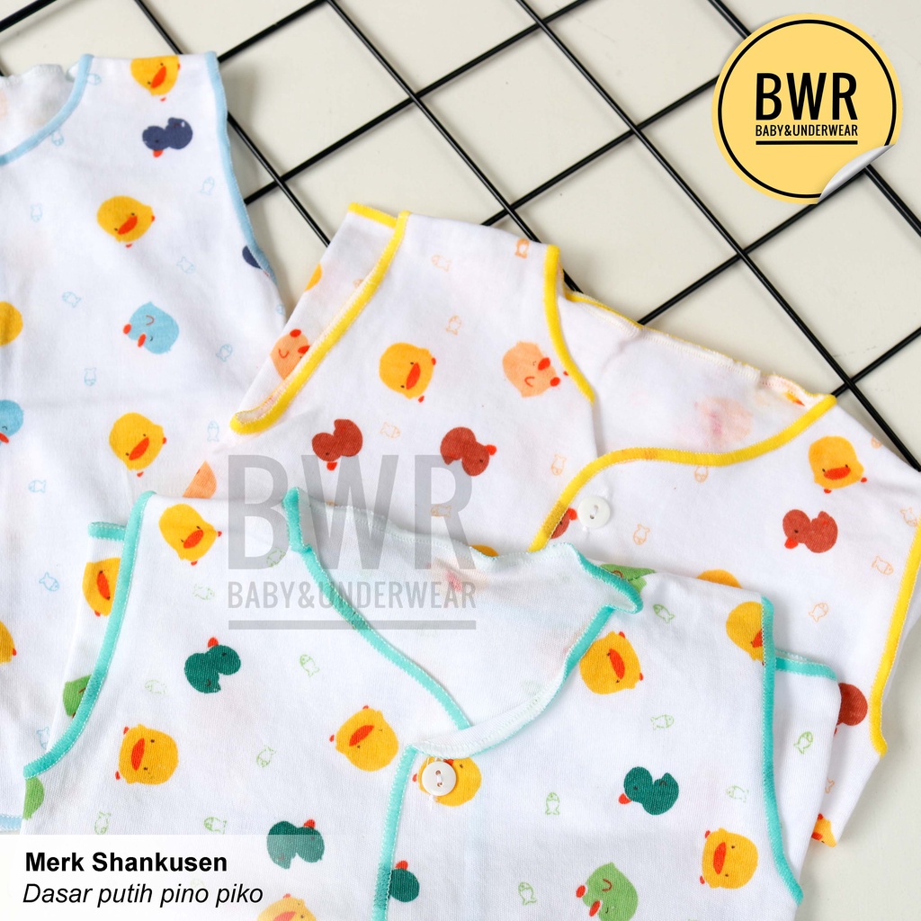 [ 3pc ] Baju Shankusen KUTUNG | Perlengkapan Pakaian Bayi Newborn Pino Piko - Bwr IX