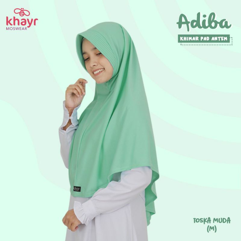 Khayr Hijab || Adiba Series || Bergo Kaos || Syar'i