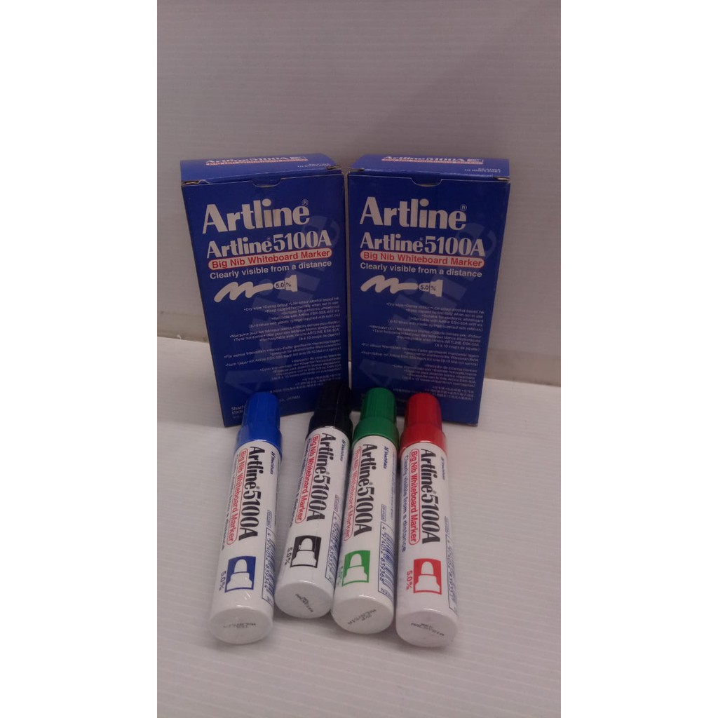 

Spidol Papan Tuis Artline Whiteboard Markes EK-5100